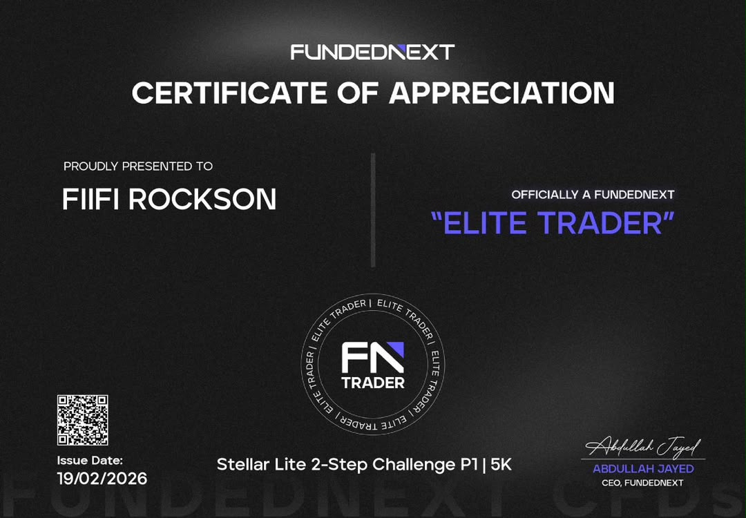 IFX Arena certificate 7