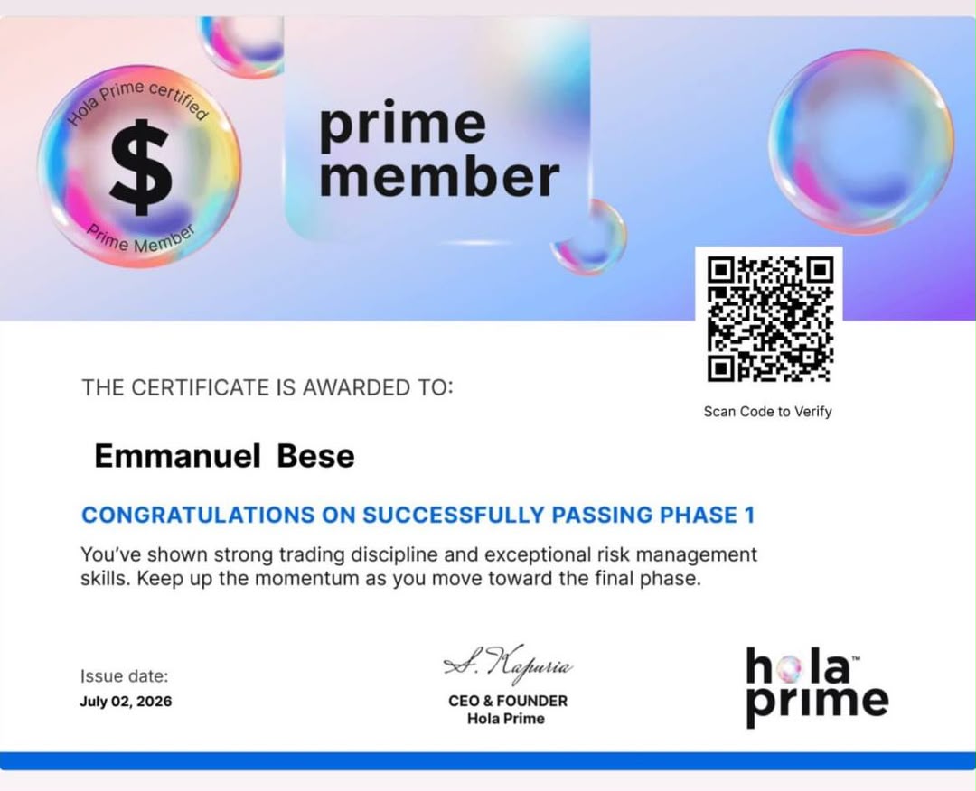IFX Arena certificate 4